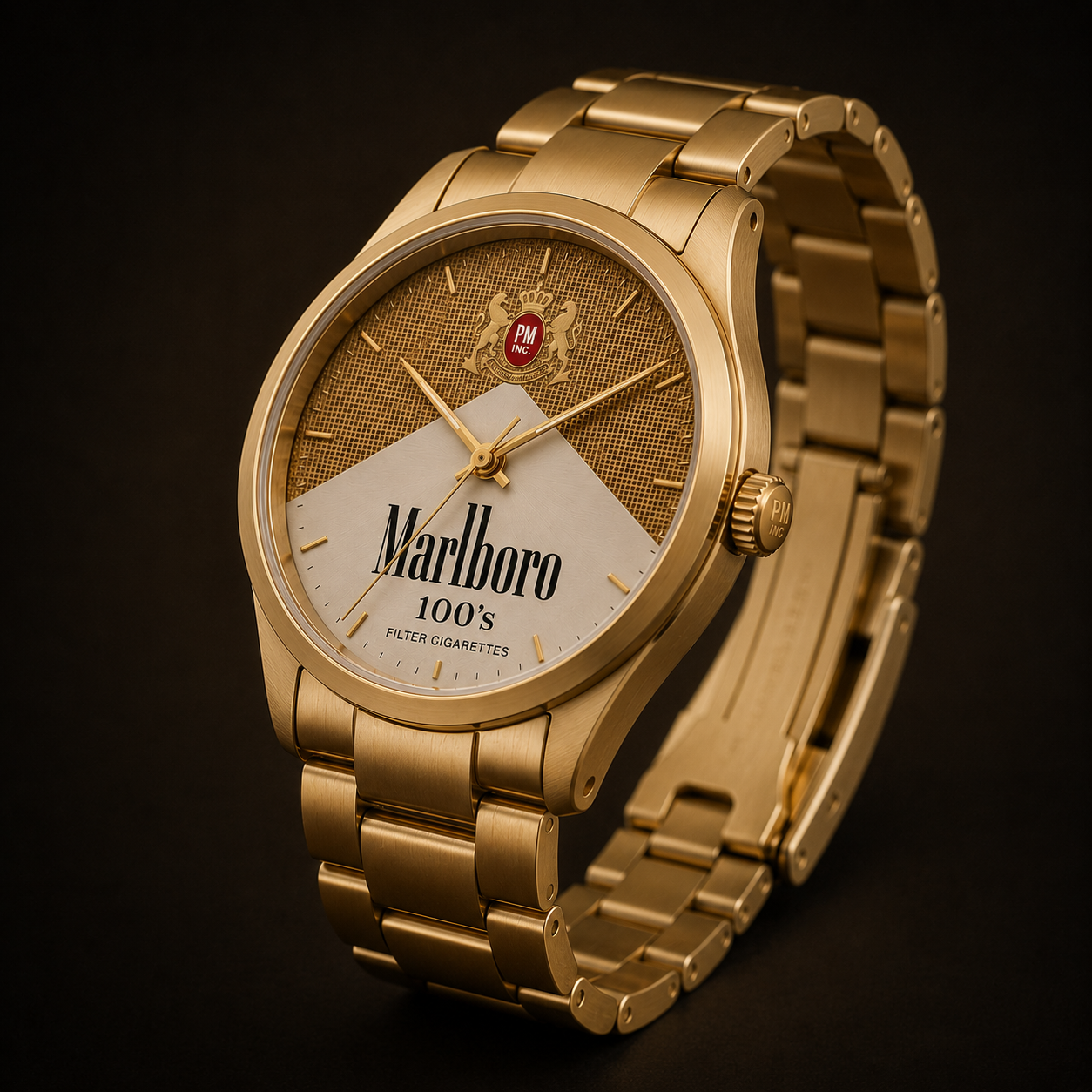 Marlboro Gold Watch