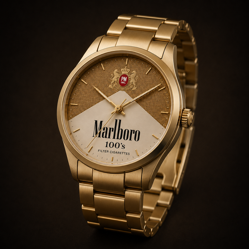 Marlboro Gold Watch